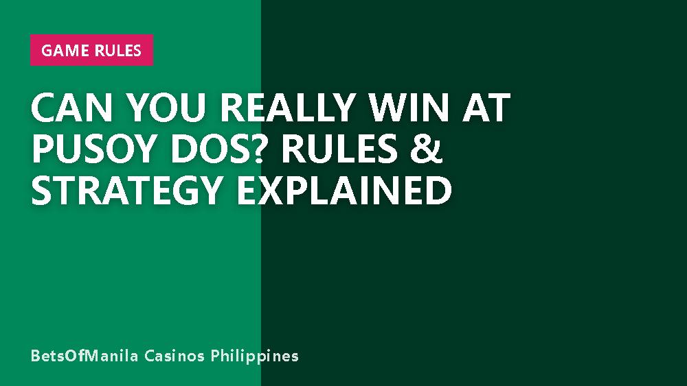 Can You Really Win at Pusoy Dos? Rules & Strategy Explained