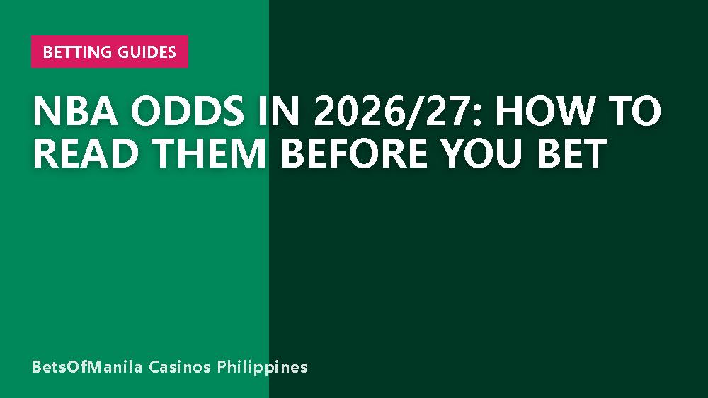 NBA Odds in 2026/27: How to Read Them Before You Bet